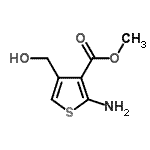 CAS#: 349662-62-0, Methyl 2-Amino-4-(Hydroxymethyl)-3-Thiophenecarboxylate