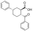 CAS#: 35033-79-5, 2-trans-Benzoyl-5-trans-Phenyl-1-Cyclohexanecarboxylic Acid