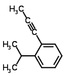 CAS#: 350695-83-9, 1-Isopropyl-2-(1-Propyn-1-Yl)Benzene