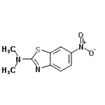 CAS#: 3507-21-9, N,N-Dimethyl-6-Nitro-1,3-Benzothiazol-2-Amine