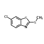 CAS#: 3507-42-4, 6-Chloro-2-(Methylsulfanyl)-1,3-Benzothiazole