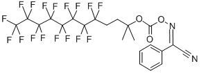 CAS#: 350716-42-6, (2-Perfluorooctylethyl)isopropoxycarbonyloxyiminophenylacetonitrile