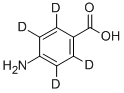 CAS#: 350820-01-8, 4-Aminobenzoic-2, 3, 5, 6-D4 Acid