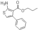 CAS#: 350988-43-1, Propyl 2-Amino-4-Phenyl-3-Thiophenecarboxylate