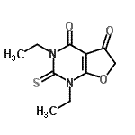 CAS#: 350996-42-8, 1,3-Diethyl-2-Thioxo-2,3-Dihydrofuro[2,3-d]Pyrimidine-4,5(1H,6H)-Dione