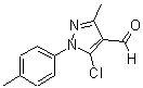 CAS#: 350997-70-5, 5-Chloro-3-Methyl-1-p-Tolyl-1H-Pyrazole-4-Carboxaldehyde