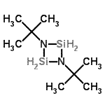 CAS#: 351003-04-8, 1,3-Bis(2-methyl-2-propanyl)-1,3,2,4-diazadisiletidine