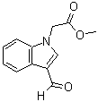 CAS 登录号：351015-73-1， (3-甲酰基-吲哚-1-基)-乙酸甲酯