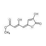 CAS#: 351069-94-8, Methyl (2Z,4E)-3-Hydroxy-4-(4-Hydroxy-5-Oxo-2(5H)-Furanylidene)-2-Butenoate