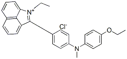 CAS#: 35114-09-1, 2-(4-((4-Ethoxyphenyl)Methylamino)Phenyl)-1-Ethylbenz(cd)Indolium Chloride