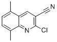 CAS#: 351363-12-7, 2-Chloro-5,8-dimethyl-quinoline-3-carbonitrile