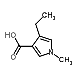 CAS#: 351416-84-7, 4-Ethyl-1-Methyl-1H-Pyrrole-3-Carboxylic Acid