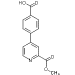 CAS#: 351435-26-2, 4-[2-(Methoxycarbonyl)-4-Pyridinyl]Benzoic Acid