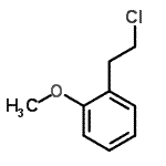 CAS#: 35144-25-3, 1-(2-Chloroethyl)-2-Methoxybenzene