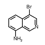 CAS#: 351458-46-3, 4-Bromo-8-Isoquinolinamine