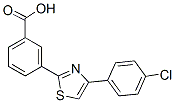 CAS#: 35195-78-9, 3-[4-(4-Chlorophenyl)-1,3-Thiazol-2-Yl]Benzoic Acid