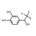 CAS#: 352339-80-1, 4-(2,2,2-Trifluoro-1-Hydroxyethyl)-1,2-Benzenediol