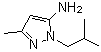 CAS#: 3524-36-5, 1-Isobutyl-3-Methyl-1H-Pyrazol-5-Amine