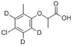 CAS#: 352431-15-3, 2-(4-Chloro-2-methylphenoxy-2,3,5-D3)-Propanoic acid