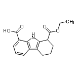 CAS#: 352549-26-9, 1-(Ethoxycarbonyl)-2,3,4,9-Tetrahydro-1H-Carbazole-8-Carboxylic Acid