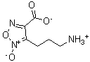 CAS 登录号：352647-66-6， 4-(3-氨基丙基)-5-氧代-1,2,5-恶二唑-5-鎓-3-羧酸