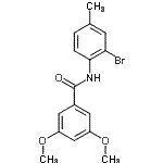 CAS#: 352688-91-6, N-(2-Bromo-4-Methylphenyl)-3,5-Dimethoxybenzamide