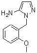 CAS#: 3528-46-9, 1-(2-Methoxybenzyl)-1H-Pyrazol-5-Amine