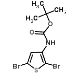 CAS 登录号：353269-03-1， 2-甲基-2-丙基(2,5-二溴-3-噻吩基)氨基甲酸酯