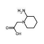 CAS 登录号：353273-56-0， (2-氨基-1-哌啶基)乙酸