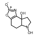 CAS#: 353487-23-7, 5,5A,7,8-Tetrahydro-4H-[1,2,3]Oxadiazolo[4,5-e]Indole-6,8A-Diol 2-Oxide