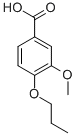 CAS#: 3535-32-8, 3-Methoxy-4-Propoxybenzoate