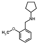 CAS 登录号：353777-76-1， N-(2-甲氧基苄基)环戊烷胺