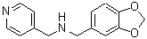 CAS#: 353779-52-9, Benzo[1,3]Dioxol-5-Ylmethyl-Pyridin-4-Ylmethyl-Amine