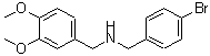 CAS#: 353779-62-1, 1-(4-Bromophenyl)-N-(3,4-Dimethoxybenzyl)Methanamine