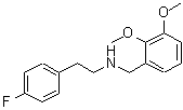 CAS 登录号：353779-64-3， N-(2,3-二甲氧基苄基)-2-(4-氟苯基)乙胺