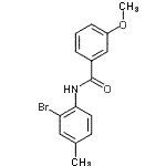 CAS#: 353782-91-9, N-(2-Bromo-4-Methylphenyl)-3-Methoxybenzamide