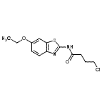 CAS#: 353790-78-0, 4-Chloro-N-(6-Ethoxy-1,3-Benzothiazol-2-Yl)Butanamide