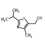 CAS#: 354587-68-1, (2-Isopropyl-4-Methyl-1,3-Thiazol-5-Yl)Methanol