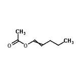 CAS#: 35468-95-2, 1-Penten-1-Yl Acetate