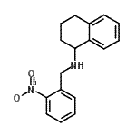 CAS 登录号：355383-24-3， N-(2-硝基苄基)-1,2,3,4-四氢-1-萘胺