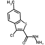 CAS#: 355815-78-0, 3-Chloro-6-Methyl-1-Benzothiophene-2-Carbohydrazide