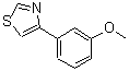 CAS#: 35582-20-8, 4-(3-Methoxyphenyl)-1,3-Thiazole