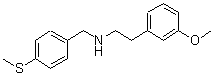 CAS#: 356091-89-9, 2-(3-Methoxyphenyl)-N-[4-(Methylsulfanyl)Benzyl]Ethanamine