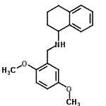 CAS#: 356092-88-1, N-(2,5-Dimethoxybenzyl)-1,2,3,4-Tetrahydro-1-Naphthalenamine
