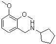 CAS 登录号：356094-55-8， N-(2,3-二甲氧基苄基)环戊胺