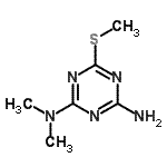 CAS#: 35610-09-4, N,N-Dimethyl-6-(Methylsulfanyl)-1,3,5-Triazine-2,4-Diamine