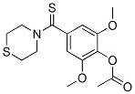 CAS#: 35624-97-6, [2,6-Dimethoxy-4-(Thiomorpholine-4-Carbothioyl)Phenyl] Acetate