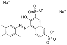 CAS 登录号:3564-09-8, 食品红 6 二钠盐