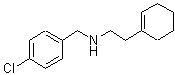 CAS 登录号：356532-23-5， N-(4-氯苄基)-2-(1-环己烯-1-基)乙胺