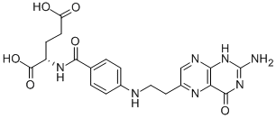 CAS#: 3566-25-4, 2-[[4-[2-(2-Amino-4-Oxo-1H-Pteridin-6-Yl)Ethylamino]Benzoyl]Amino]Pentanedioic Acid
